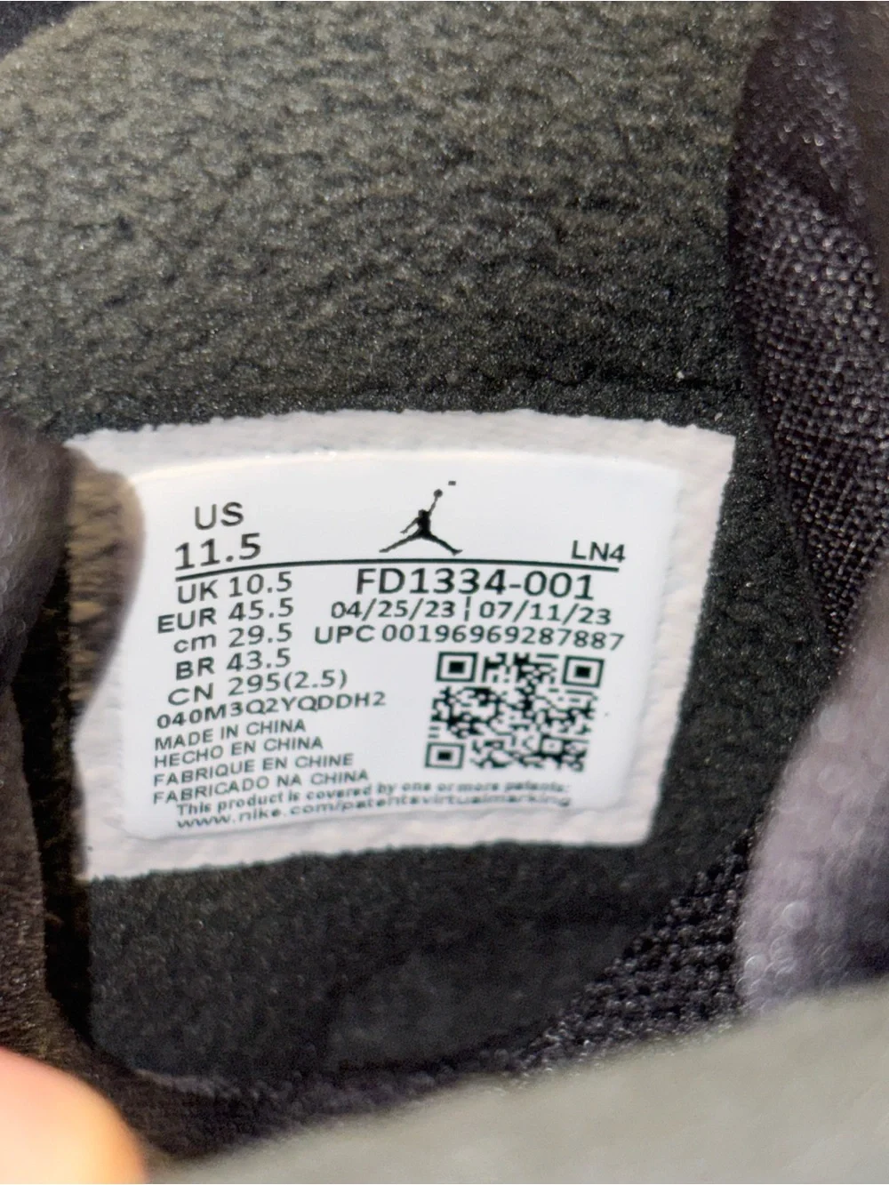 NWB Air Jordan 8 Retro Winterized Gunsmoke FD1334-001 Sneakers Men’s Size 11.5